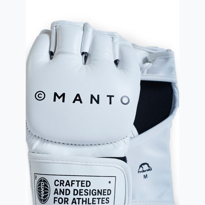 Γάντια MANTO Impact MMA λευκά 3