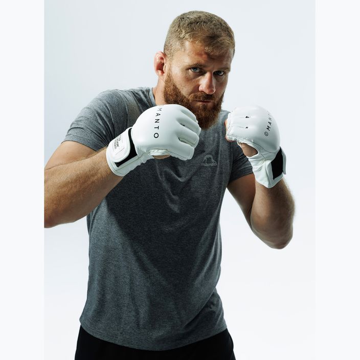 Γάντια MANTO Impact MMA λευκά 6