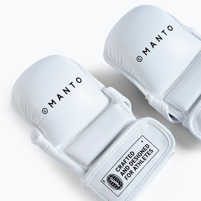 MANTO Impact Sparring MMA γάντια λευκά 2
