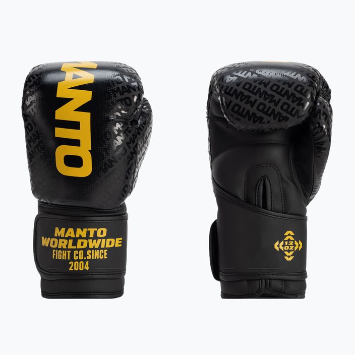 MANTO Prime 2.0 γάντια πυγμαχίας μαύρα MNA871_BLK 3