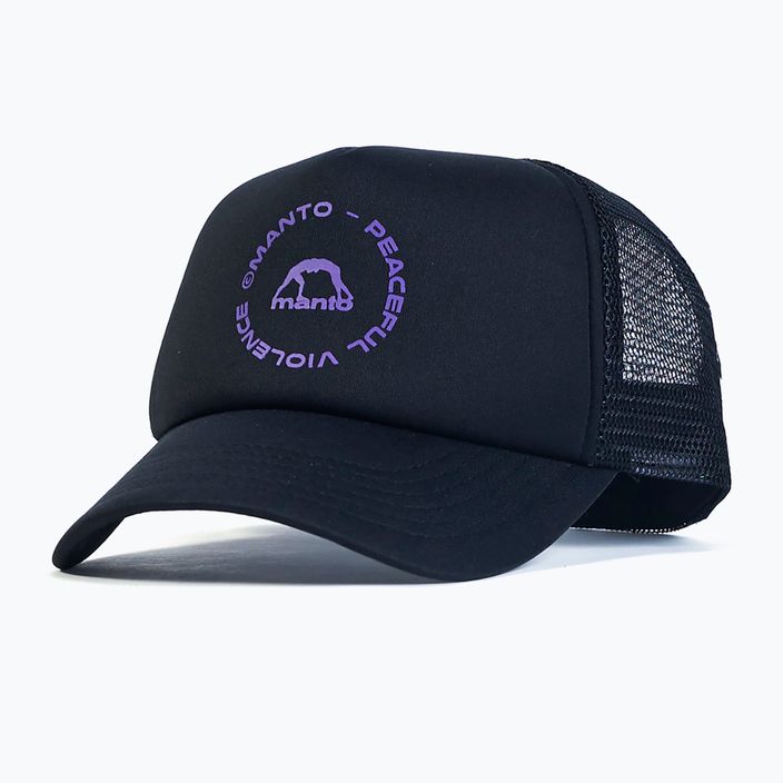 MANTO Mission μαύρο καπέλο μπέιζμπολ 5