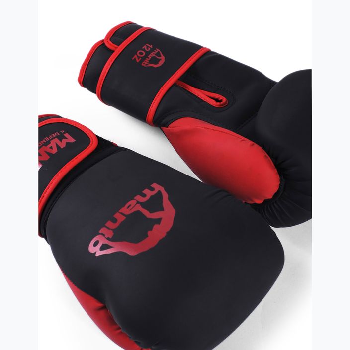 MANTO Essential μαύρα γάντια πυγμαχίας 2