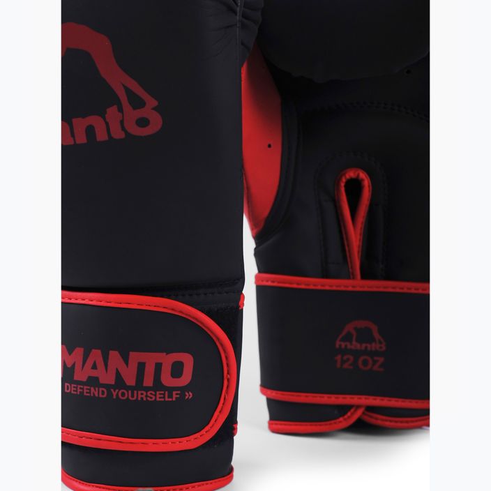 MANTO Essential μαύρα γάντια πυγμαχίας 3