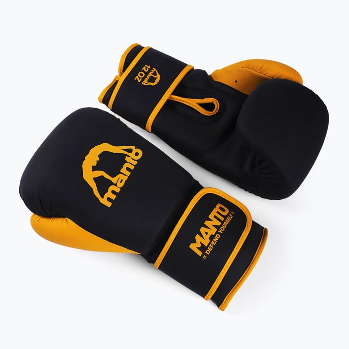 MANTO Essential μαύρα γάντια πυγμαχίας 2