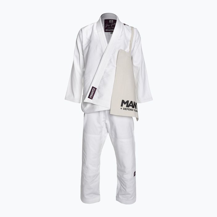 GI για Brazilian jiu-jitsu MANTO X5 λευκό 18