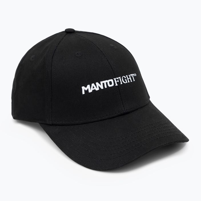 MANTO Represent Snapback καπέλο μπέιζμπολ μαύρο