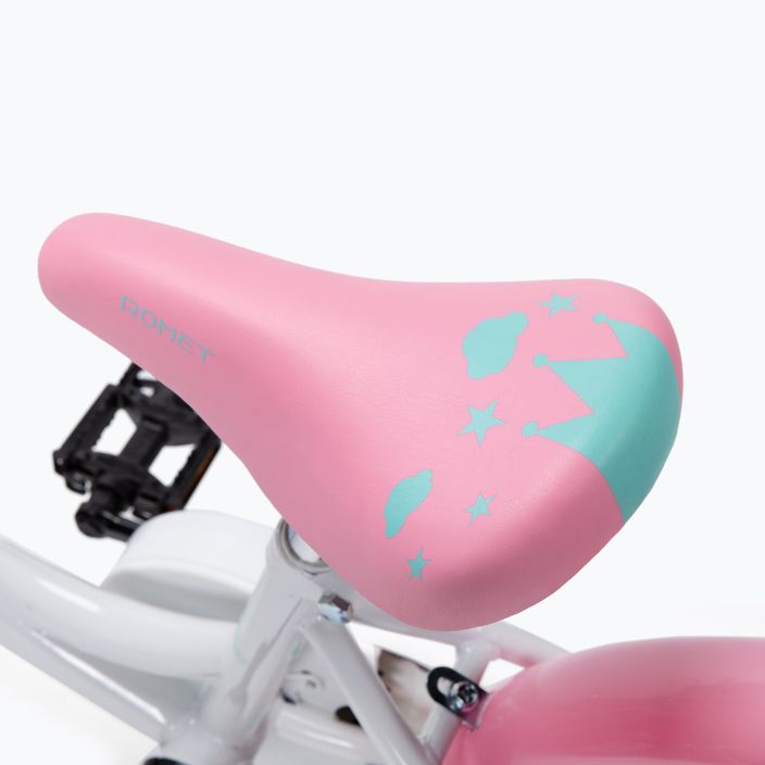 Παιδικό ποδήλατο Romet Tola 16 λευκό και ροζ 4