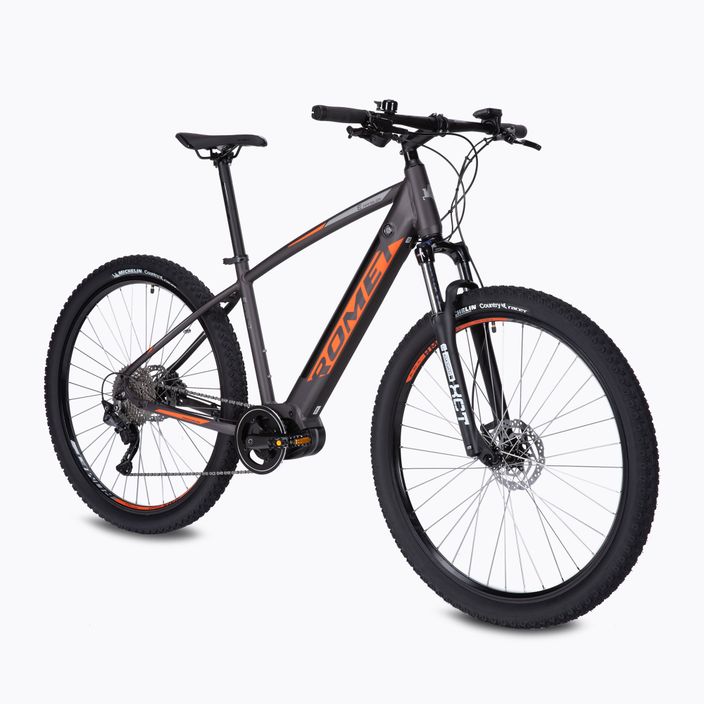 Ηλεκτρικό ποδήλατο Romet e-Rambler E9.0 γκρι-πορτοκαλί 2229701 2