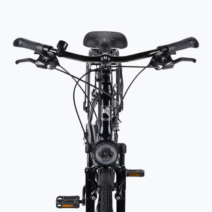 Γυναικείο ποδήλατο πεζοπορίας Romet Gazela μαύρο/κίτρινο R22A-TRE-28-19-P-468 4