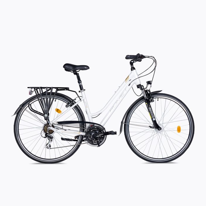 Γυναικείο ποδήλατο πεζοπορίας Romet Gazela 3 λευκό 2228435
