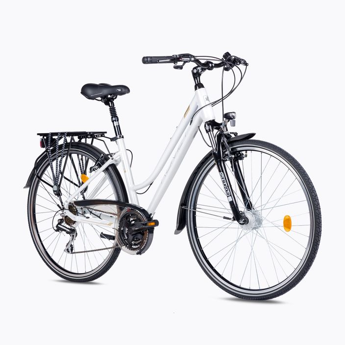 Γυναικείο ποδήλατο πεζοπορίας Romet Gazela 3 λευκό 2228435 2