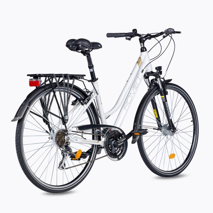 Γυναικείο ποδήλατο πεζοπορίας Romet Gazela 3 λευκό 2228435 3