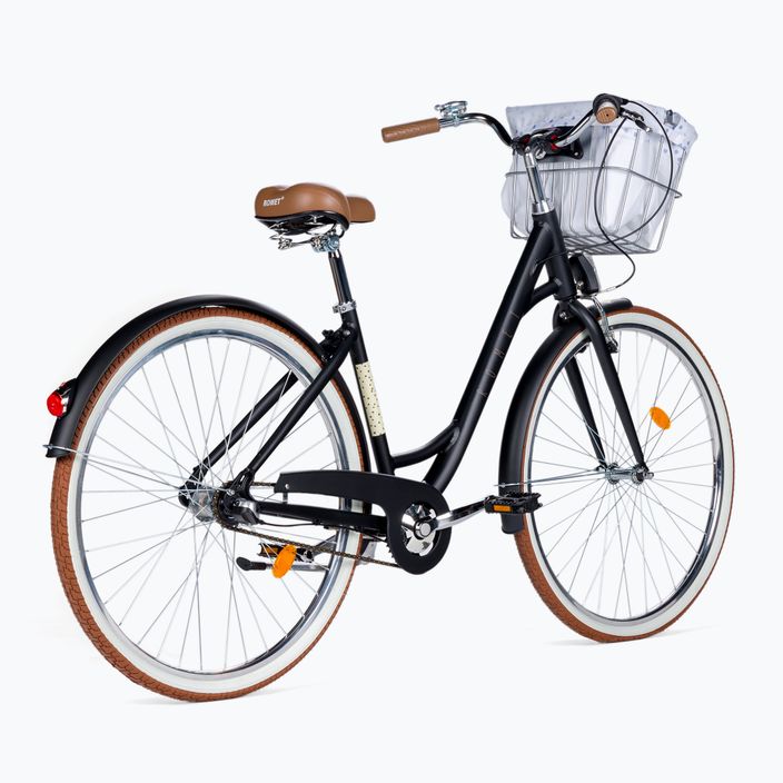 Γυναικείο ποδήλατο πόλης Romet Pop Art 28 Eco μαύρο 2228551 3