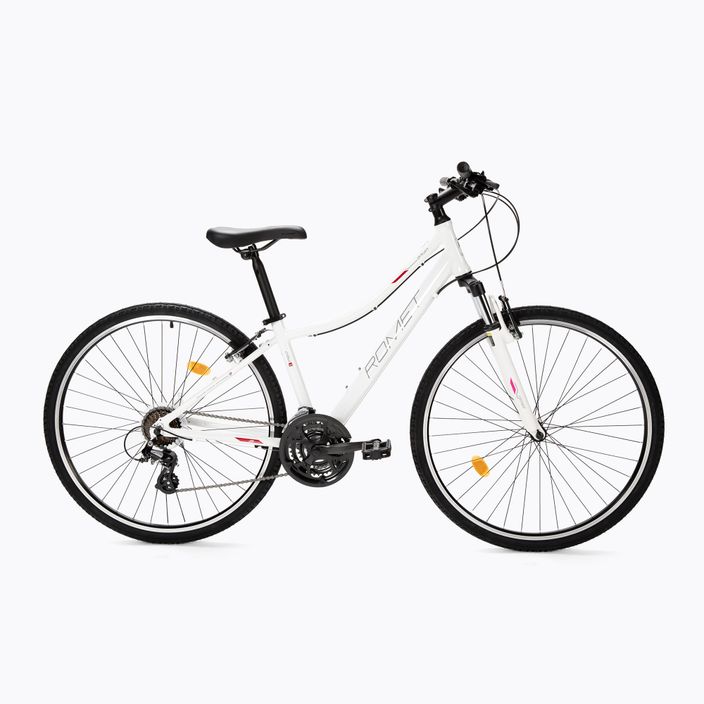 Γυναικείο ποδήλατο γυμναστικής Romet Orkan D λευκό 2228366