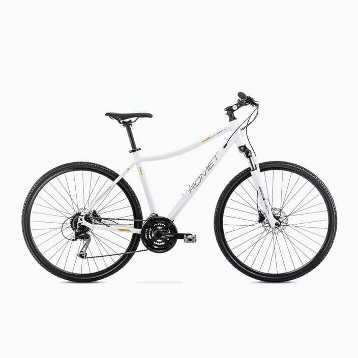Γυναικείο ποδήλατο γυμναστικής Romet Orkan 4D λευκό 2228332