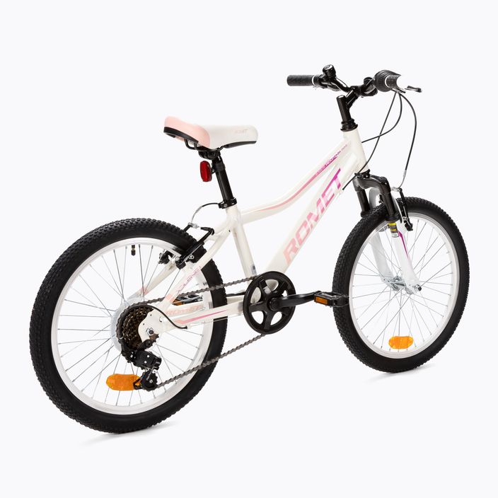 Romet Jolene 20 Kid 2 παιδικό ποδήλατο λευκό 2220624 3