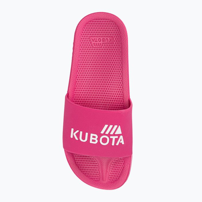 Kubota Basic ροζ γυναικεία σαγιονάρες πισίνας KKBB12 6