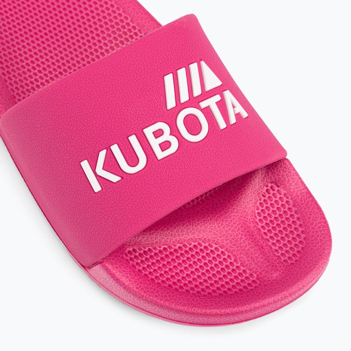 Kubota Basic ροζ γυναικεία σαγιονάρες πισίνας KKBB12 7