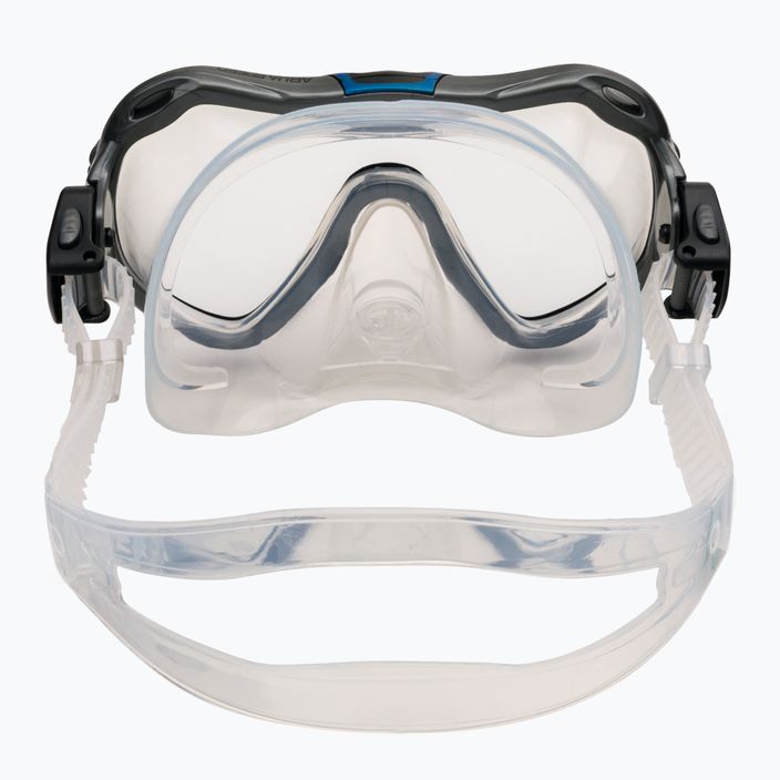 AQUA-SPEED Java + Elba μάσκα + αναπνευστήρας σετ κατάδυσης μπλε 614 5