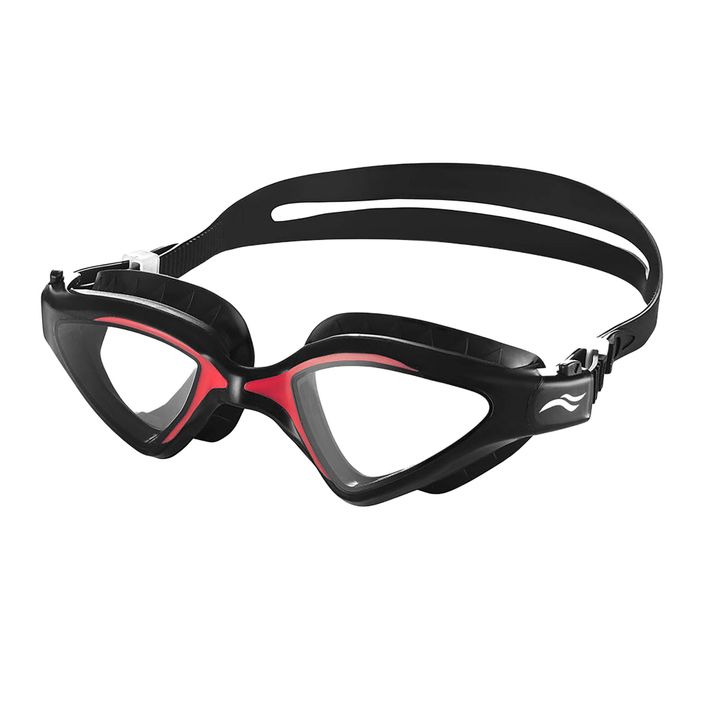 AQUA-SPEED Raptor μαύρα/κόκκινα γυαλιά κολύμβησης 49-31 2