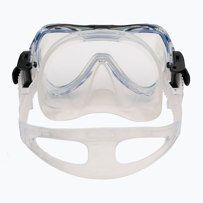 AQUA-SPEED παιδικό σετ κατάδυσης Enzo + μάσκα Evo + αναπνευστήρας μπλε 604 5