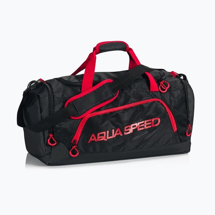 AQUA-SPEED τσάντα κολύμβησης μαύρο-κόκκινο 141 5