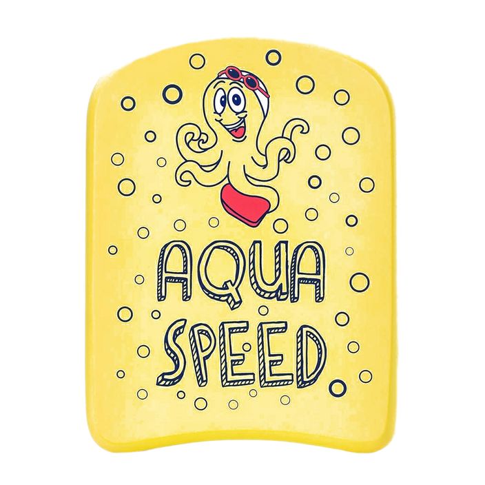 Παιδική σανίδα κολύμβησης AQUA-SPEED Kiddie Octopus κίτρινο 6897 2