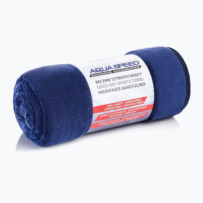 AQUA-SPEED Dry Soft πετσέτα γρήγορου στεγνώματος navy blue 156 5
