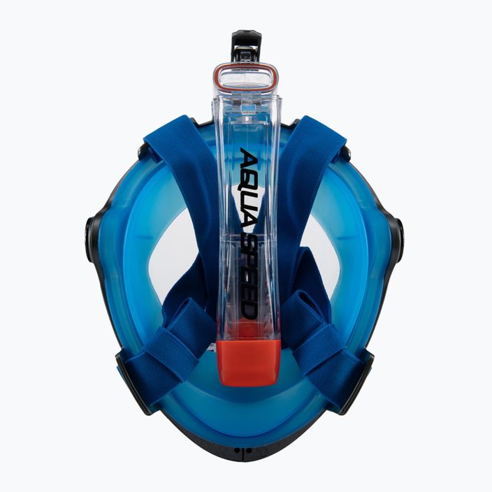 AQUA-SPEED Spectra 2.0 full face μάσκα για κολύμβηση με αναπνευστήρα μπλε 247 4
