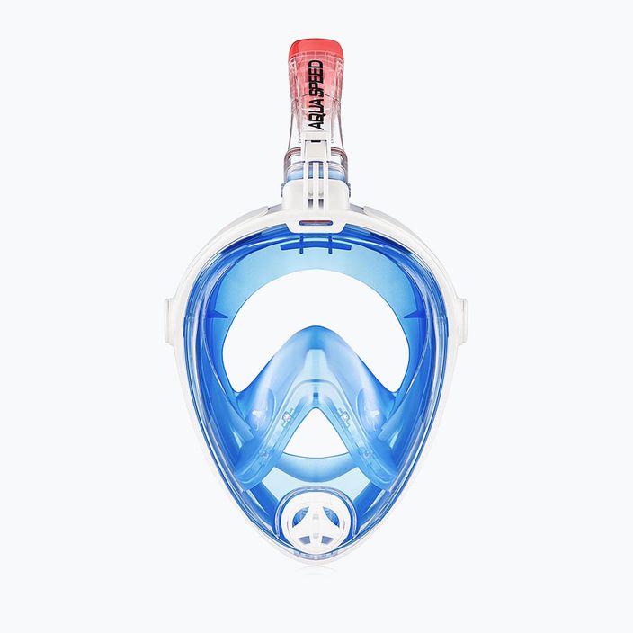 AQUA-SPEED Spectra 2.0 μάσκα πλήρους προσώπου για κολύμβηση με αναπνευστήρα μπλε/λευκό 2