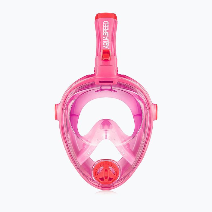 AQUA-SPEED Spectra 2.0 Παιδική μάσκα αναπνευστήρα πλήρους προσώπου ροζ 7081 2