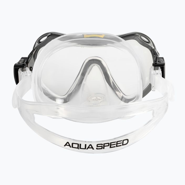 AQUA-SPEED Java + Elba μάσκα + αναπνευστήρας σετ κατάδυσης κίτρινο 8206 6