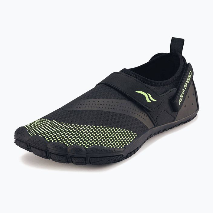 AQUA-SPEED Agama μαύρα-πράσινα παπούτσια νερού 638 10