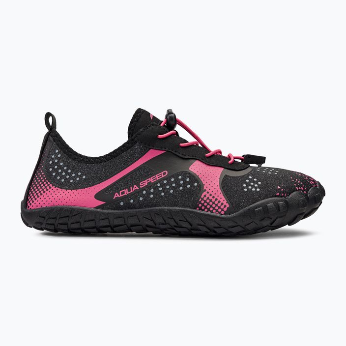 Γυναικεία παπούτσια νερού AQUA-SPEED Nautilus μαύρο-ροζ 637 2