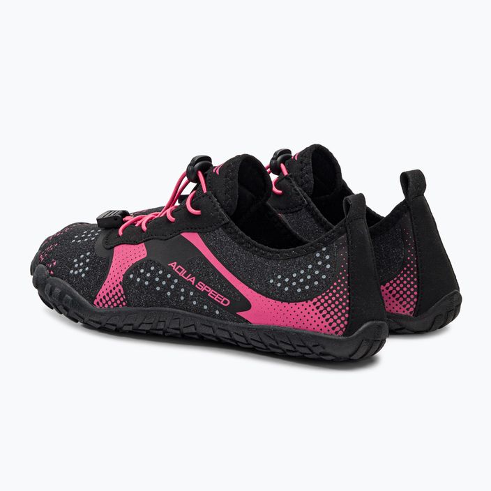 Γυναικεία παπούτσια νερού AQUA-SPEED Nautilus μαύρο-ροζ 637 3