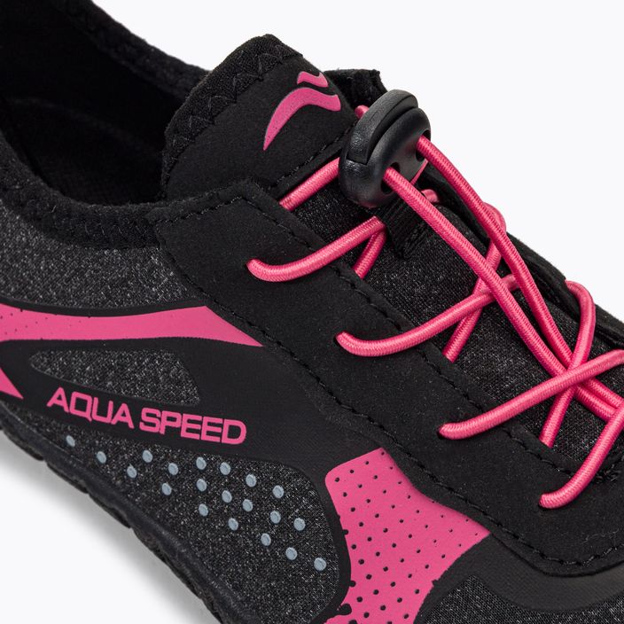Γυναικεία παπούτσια νερού AQUA-SPEED Nautilus μαύρο-ροζ 637 8