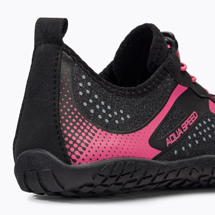 Γυναικεία παπούτσια νερού AQUA-SPEED Nautilus μαύρο-ροζ 637 9