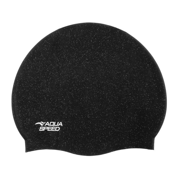 AQUA-SPEED Reco καπέλο κολύμβησης μαύρο 2