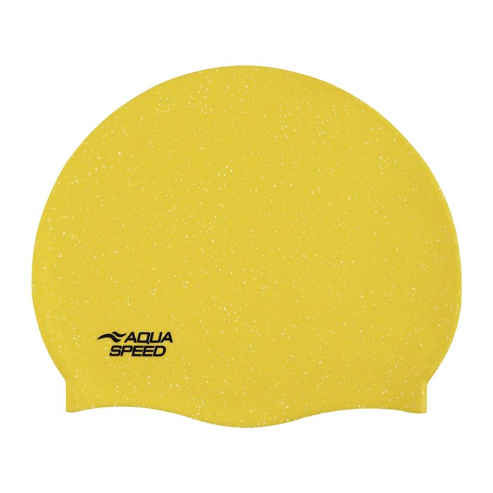 AQUA-SPEED καπέλο κολύμβησης Reco κίτρινο 2