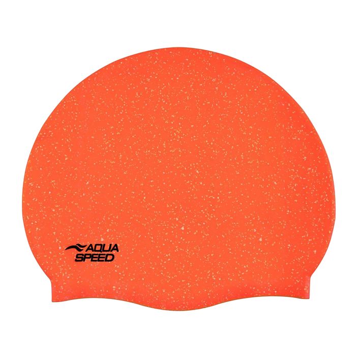 AQUA-SPEED Reco καπέλο κολύμβησης πορτοκαλί 2