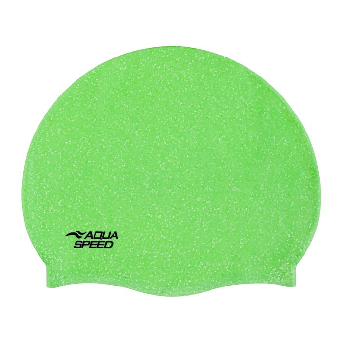 AQUA-SPEED Reco πράσινο καπέλο κολύμβησης 2