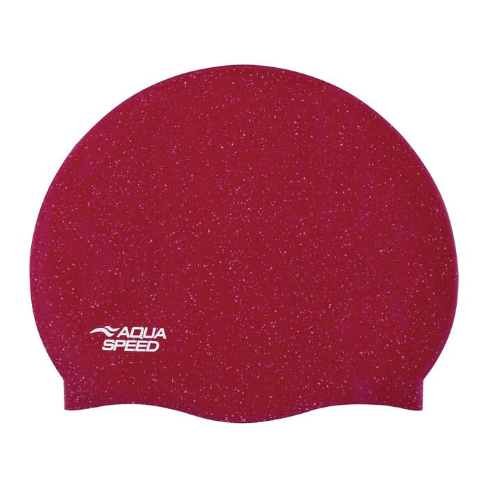 AQUA-SPEED Reco καπέλο κολύμβησης κόκκινο 2