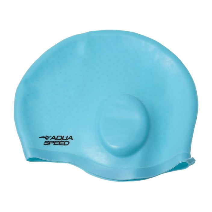 AQUA-SPEED Ear Cap Comfort Swim Cap ανοιχτό μπλε 2