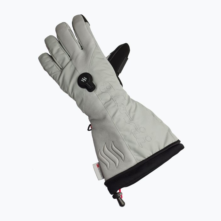 Glovii GS8 γκρι θερμαινόμενα γάντια σκι 2