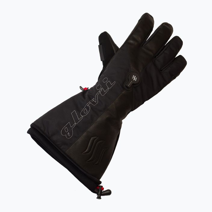 Glovia GS9 θερμαινόμενα γάντια σκι μαύρο 2