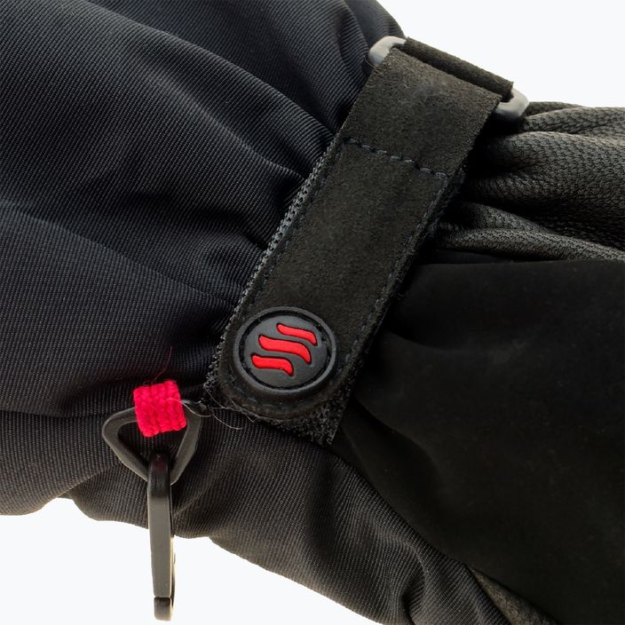 Glovia GS9 θερμαινόμενα γάντια σκι μαύρο 7