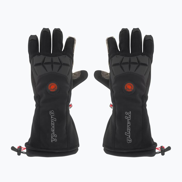 Glovii GR2 θερμαινόμενα γάντια μαύρα