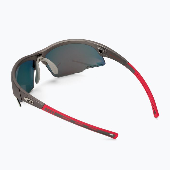 GOG Falcon Xtreme ματ όπλο/κόκκινο/πολυχρωματικά κόκκινα γυαλιά ποδηλασίας E863-2 3