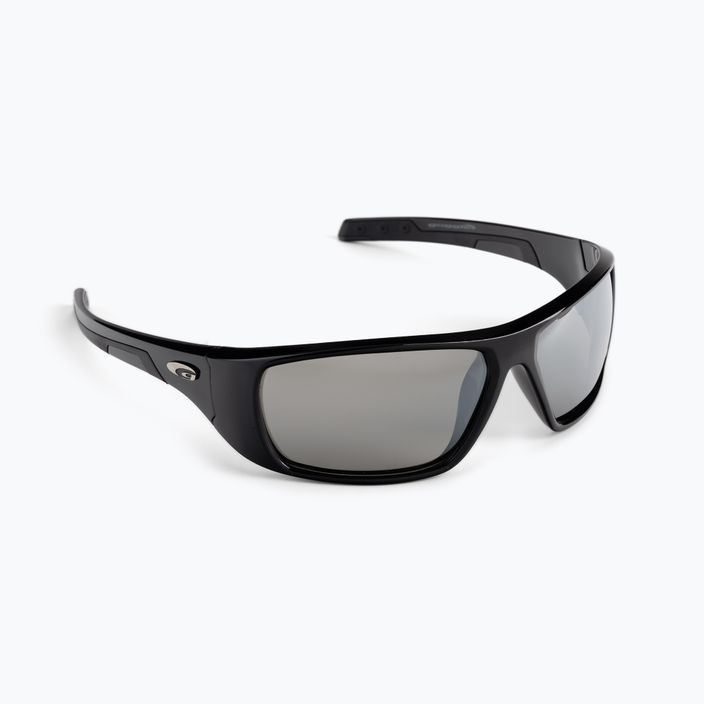 Γυαλιά ηλίου GOG Maldo μαύρο/ασημί καθρέφτη E348-1P