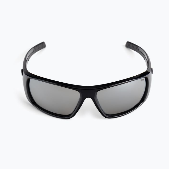 Γυαλιά ηλίου GOG Maldo μαύρο/ασημί καθρέφτη E348-1P 3